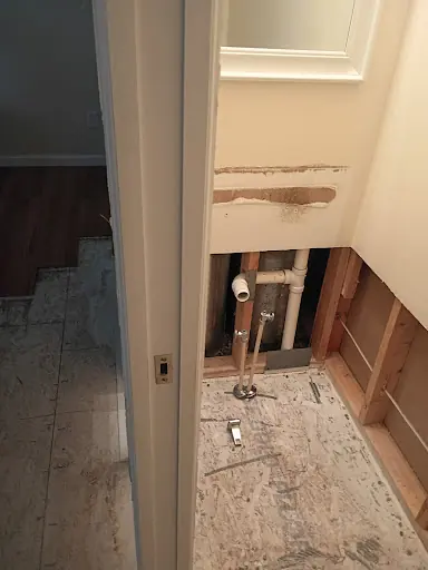 Restoration equipment on a Houston job