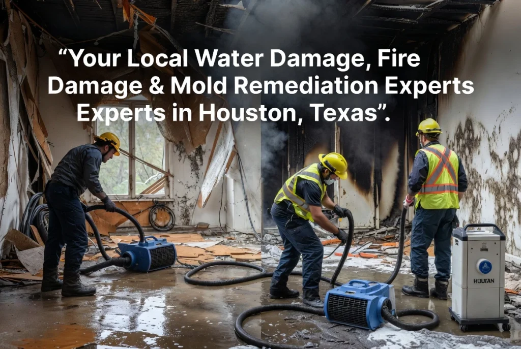 Your Local Water Damage, Fire Damage & Mold Remediation Experts