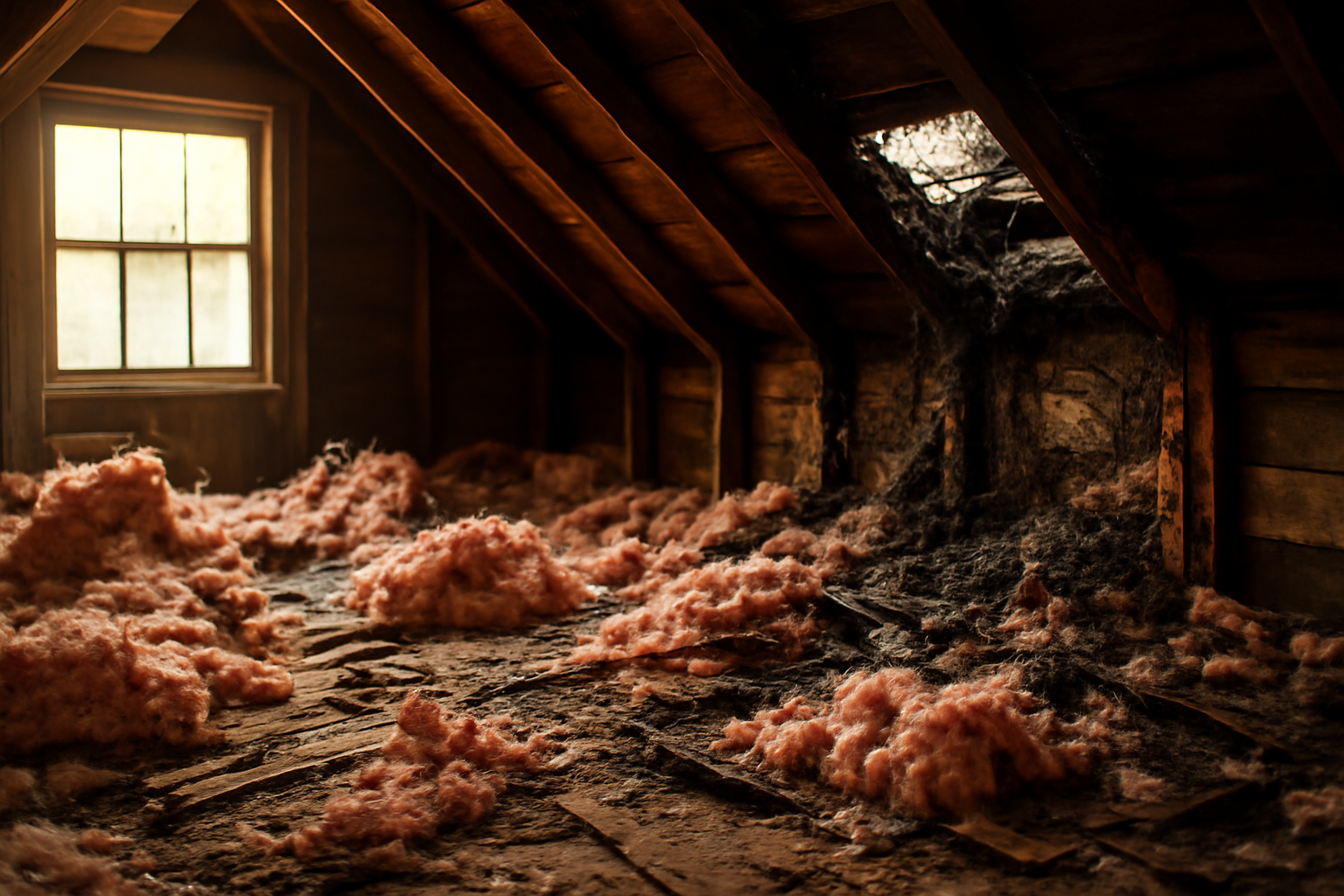 Attic Damage Restoration in Dickinson, TX