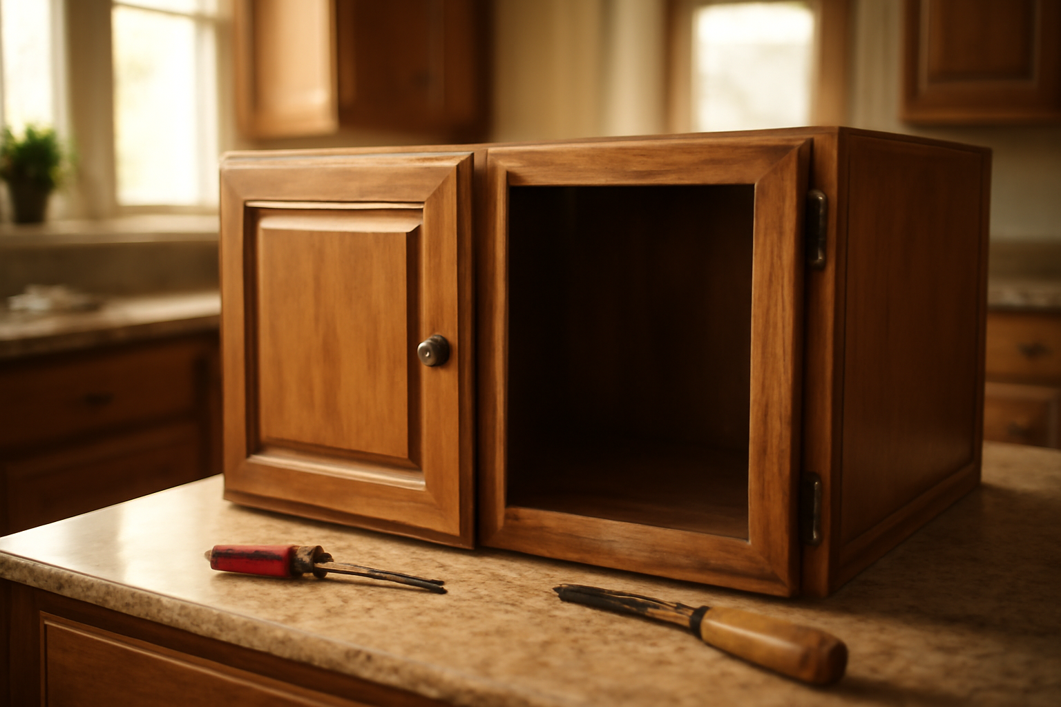 Cabinet Repair Restoration in Atascocita, TX