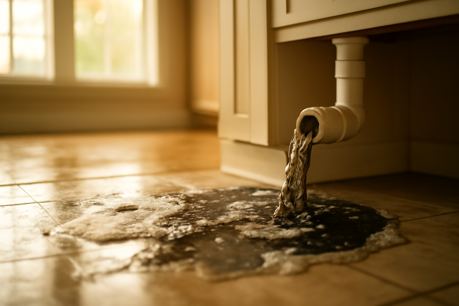Clogged Drain Overflow Cleanup in Pearland, TX