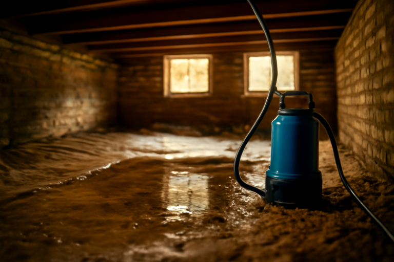 Crawlspace Water Extraction