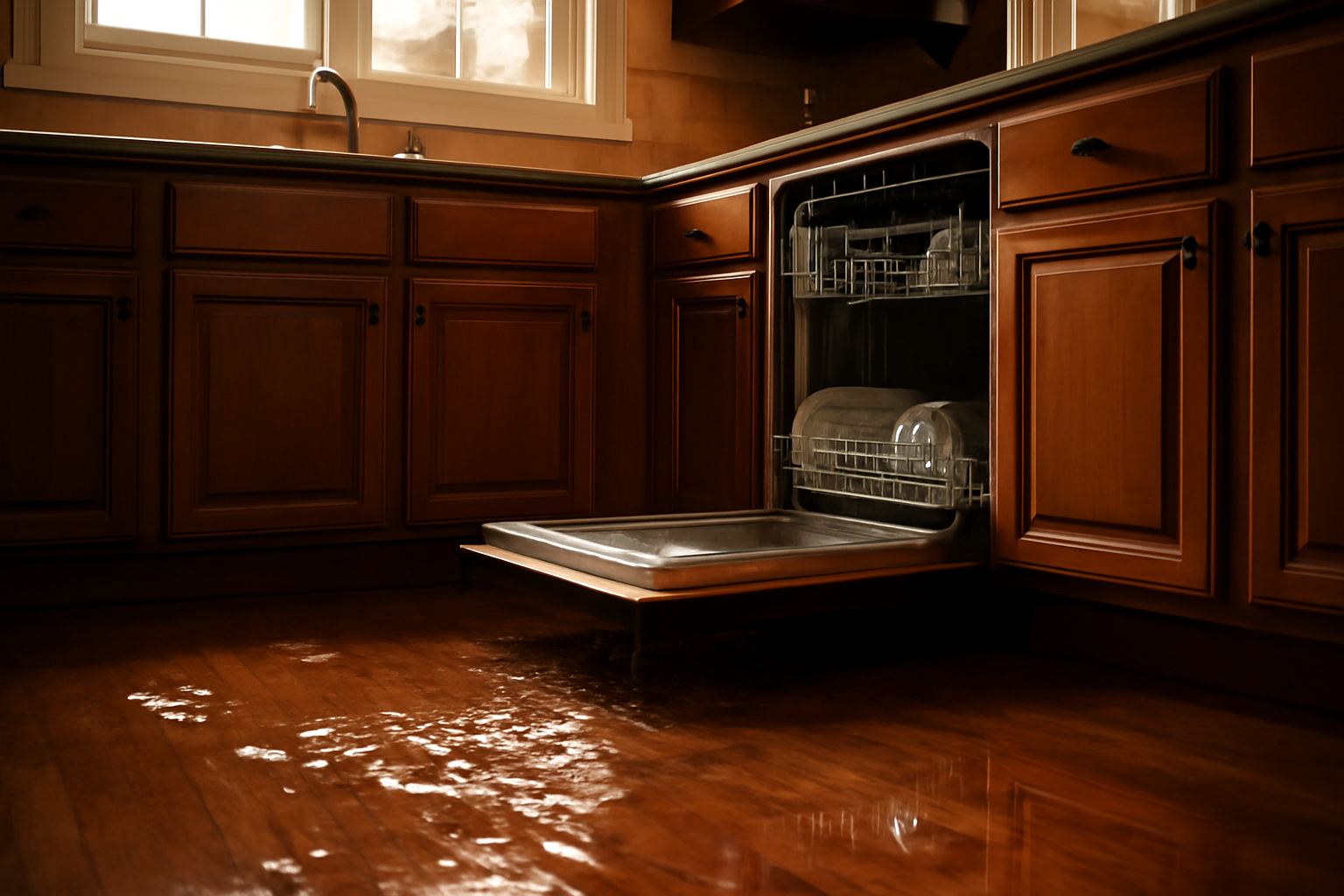 Dishwasher Overflow Cleanup in Atascocita, TX
