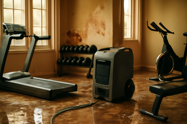 Fitness Center Damage Restoration