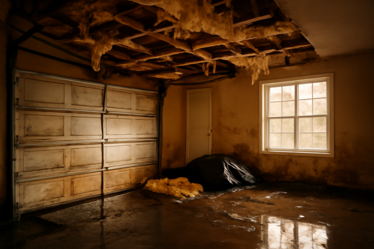 Garage Damage Restoration