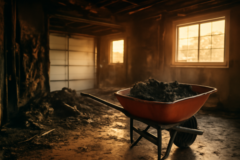 Garage Fire Cleanup