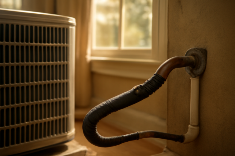 HVAC Discharge Line Repair