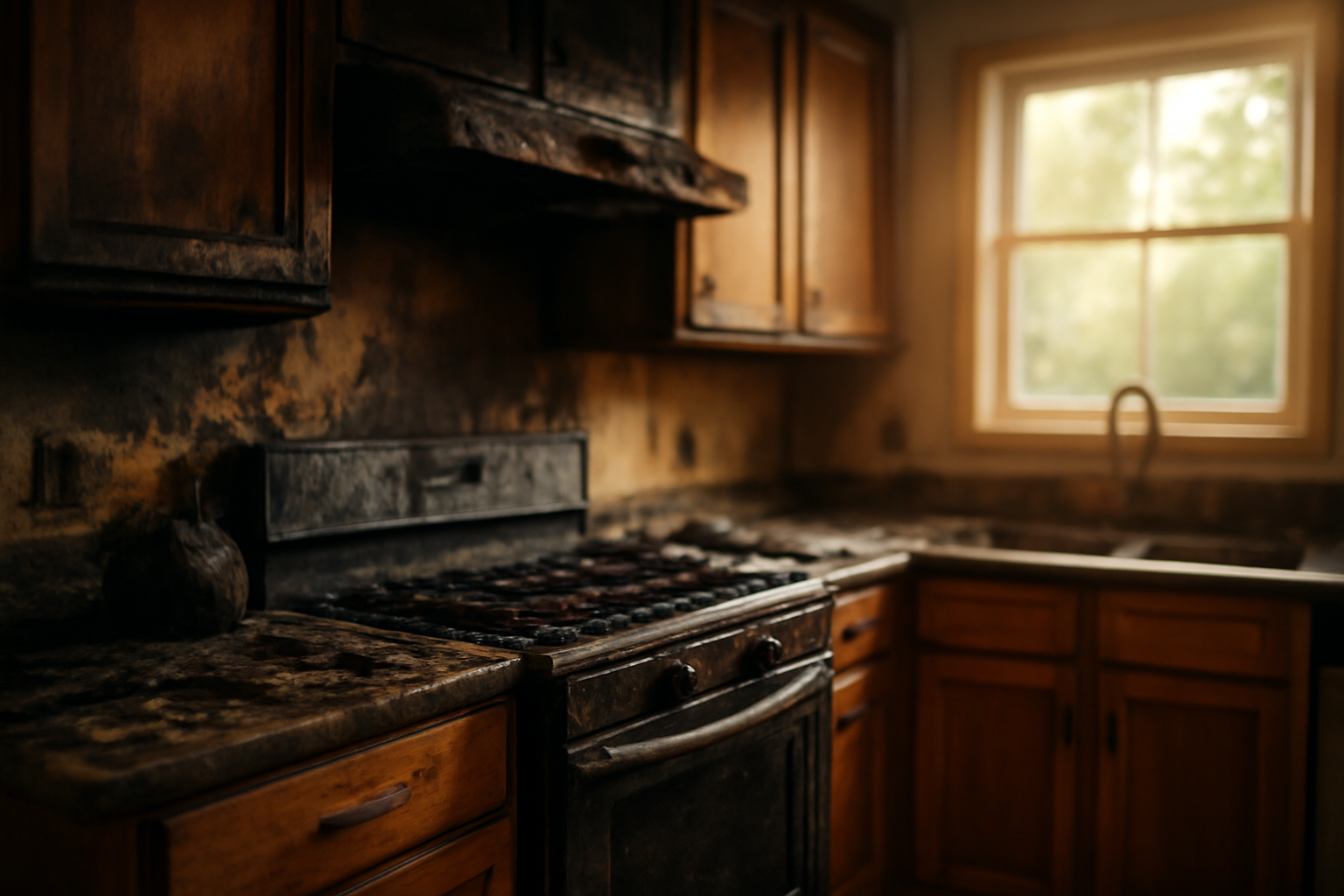 Kitchen Fire Cleanup & Restoration in Dickinson, TX