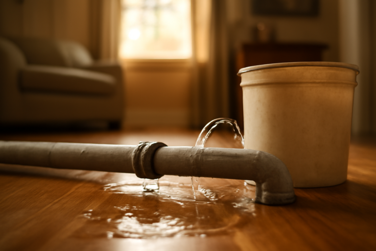 Pipe Leak Detection & Cleanup