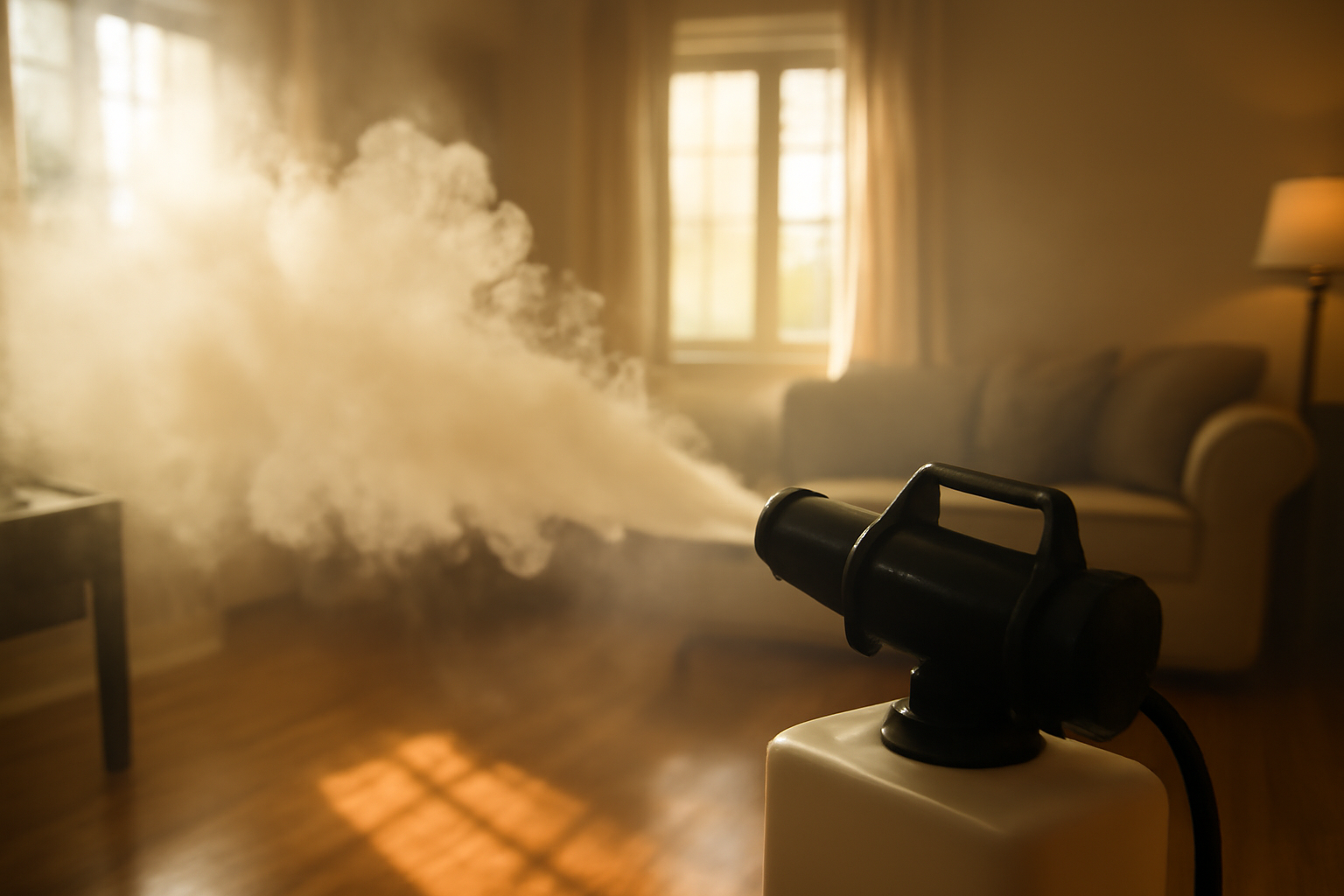 Sanitization Fogging in Iowa Colony, TX