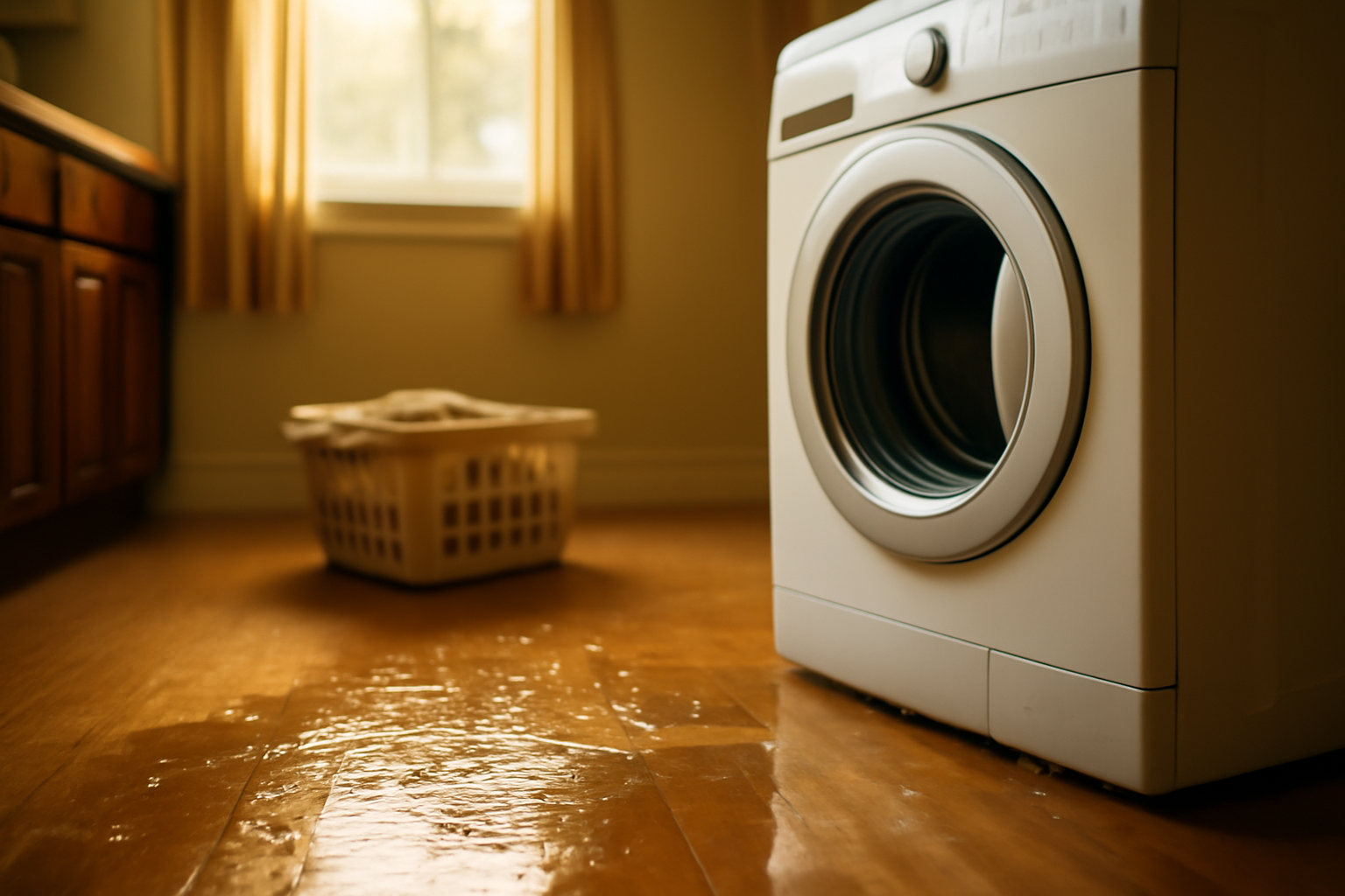 Washing Machine Overflow Cleanup in Katy, TX