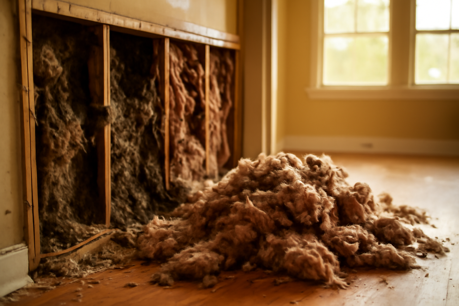 Wet Insulation Removal & Replacement in Magnolia, TX
